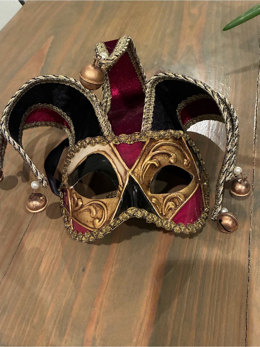 Jester Mask hanpainted in Italy